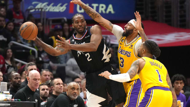 anthony davis d'angelo russell clippers kawhi leonard